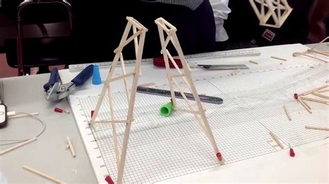 Balsa Wood Tower Design II Chris Saisa St Mary's HS - YouTube