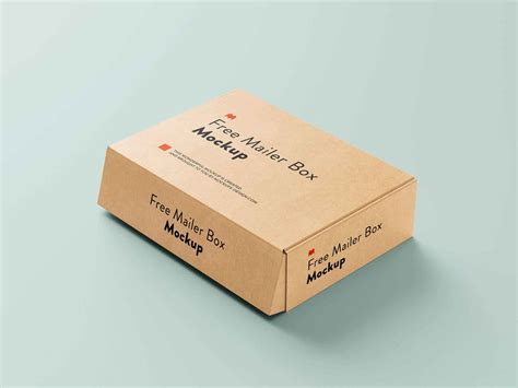 Delivery Box Mockup (PSD)