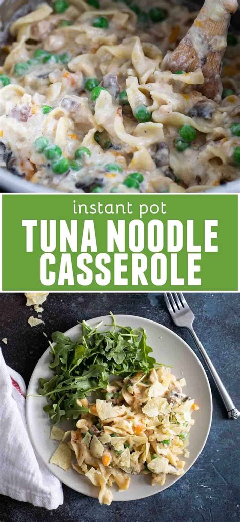 Instant Pot Tuna Noodle Casserole Recipe - Taste and Tell