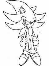 Kids N Funcom  Coloring Page Sonic Super sketch template