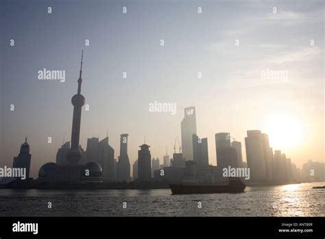 The Pudong skyline Shanghai China Stock Photo - Alamy