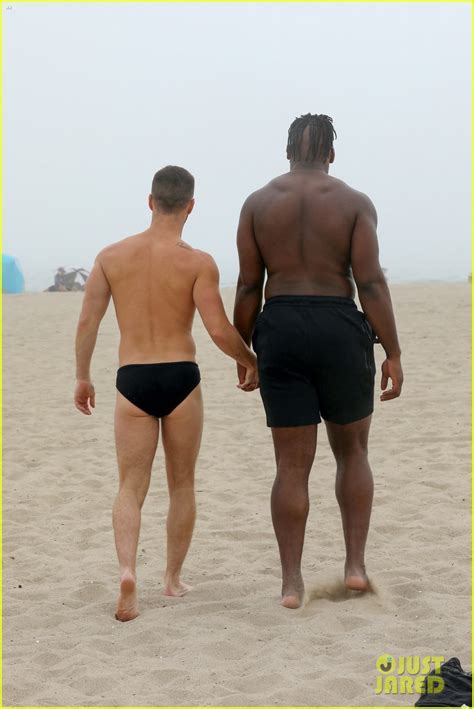 NFL Player Ryan Russell Flaunts PDA with Boyfriend Corey O'Brien During ...