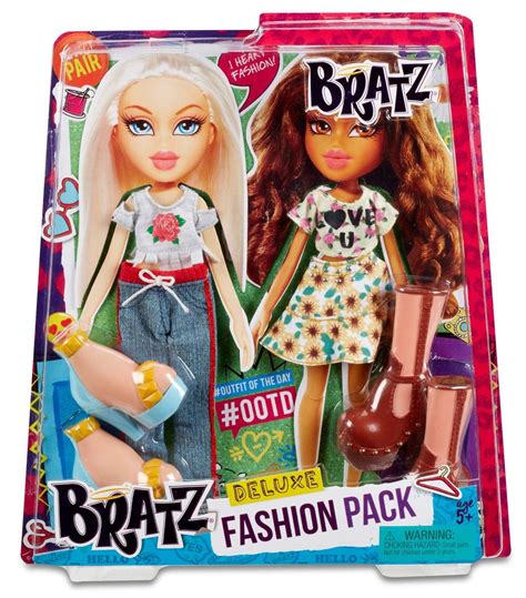 Bratz Deluxe Fashion Pack 1, Yasmin and Cloe, Great Gift for Children ...