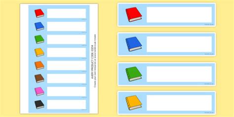 👉 Editable Book Band Shelf Labels - Library Resources