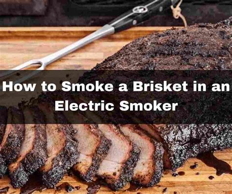 How to Smoke a Brisket in an Electric Smoker (9 Easy Steps)