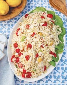 Ashley Mac's Chicken Orzo Salad - Birmingham Christian Family Magazine