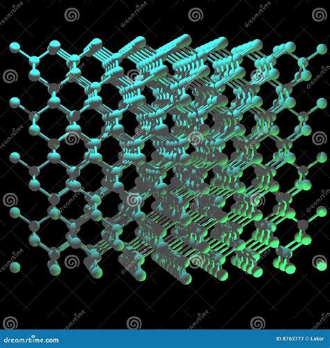 Silicon Lattice Structure