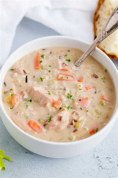 Chicken and Wild Rice Soup - NatashasKitchen.com