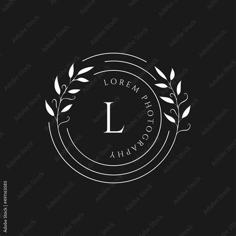 Logo for a photography studio. - Vector. Stock Vector | Adobe Stock