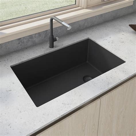 Black Granite Composite Kitchen Sink – Things In The Kitchen