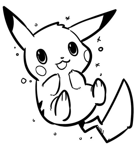 Pikachu Coloring Pages - Free Printable Coloring Pages for Kids