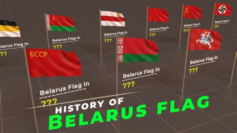 Evolution of Belarus Flag | History of Belarus Flag | Flags of the ...