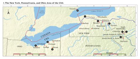 3. The New York, Pennsylvania, and Ohio Area of the USA