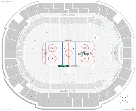 Dallas Stars Seating Guide - American Airlines Center - RateYourSeats.com