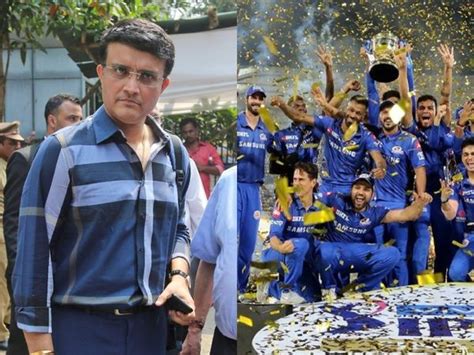 IPL 2020: It's not just about India: Sourav Ganguly explains why IPL ...