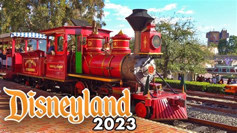 Disneyland Railroad 2023 - Disneyland Rides [4K POV] - YouTube