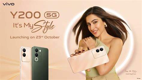 Vivo Y200 5G Set to Shine with Sara Ali Khan as Style Icon Launching in India on 23rd Oct