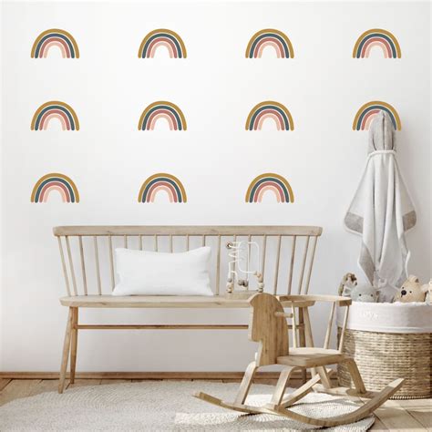 Boho Rainbow Wall Decals - Wall Stickers | CraftCuts.com