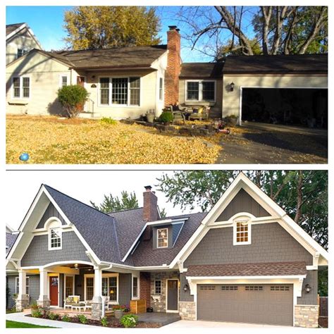 A second level addition and dramatic make over! | Ranch house remodel, Exterior house remodel ...