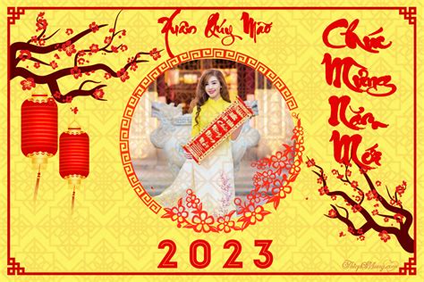 20+ mẫu khung ảnh tết 2023 đẹp cho gia đình và người thân