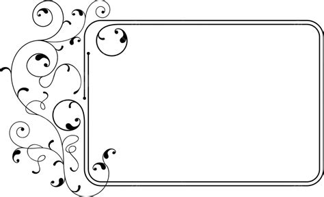 Frame Border Design Symmetry Floral Wallpaper Vector, Symmetry, Floral ...