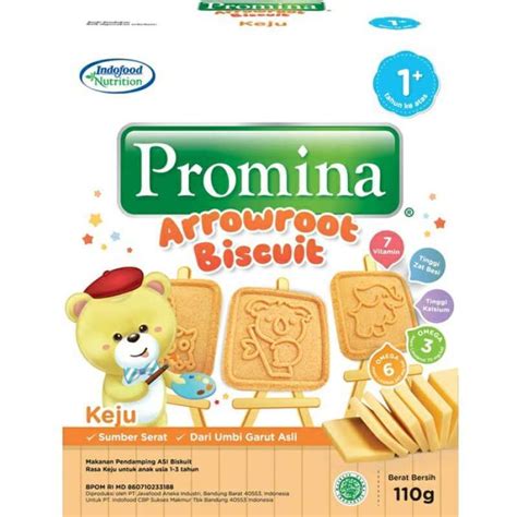 Jual Promina Biskuit Rusk 130 gram | Promina Biscuit ARROWROOT Biskuit Snack Bayi Boss mpasi ...