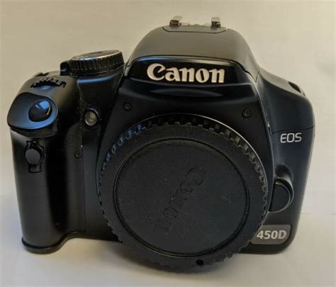 Canon EOS 450D 12.2 MP Digital SLR Camera - Black (EF-S 18-55 mm IS ...