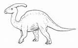 Get Parasaurolophus Coloring Pages Pdf Here  Coloringfoldercom sketch template