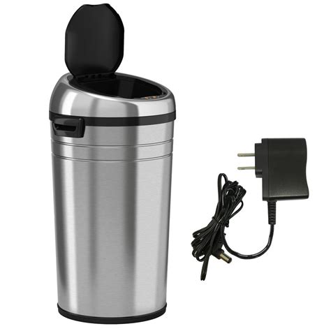 iTouchless 23 Gal. Stainless Steel Motion Sensing Touchless Trash Can-IT23RC - The Home Depot