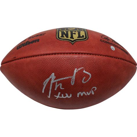 Aaron Rodgers Signed "The Duke" Official NFL Game Ball Inscribed "XLV ...