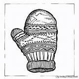 Mitten Coloring Pages  Free & Printable sketch template