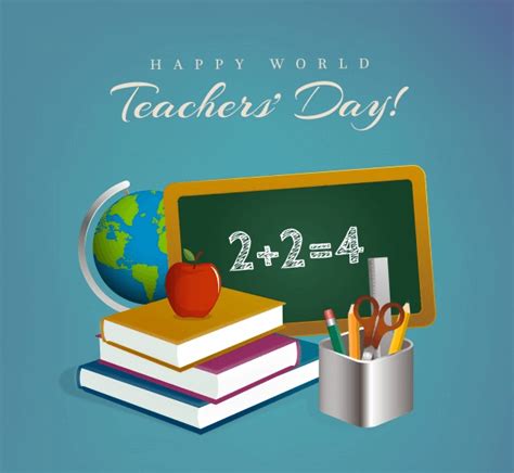 Happy Teachers Day Background Hd - Quotes Square