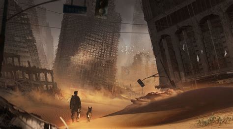 Download hd wallpapers of 293638-artwork, Digital Art, Fantasy Art, Apocalyptic, Wasteland ...