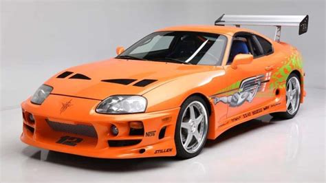 Paul Walker's Toyota Supra sold for around Rs. 4 crore