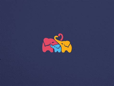 elephant logo by Poppy:D on Dribbble