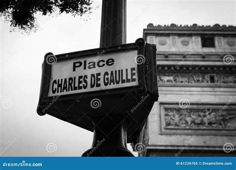 Place Charles de Gaulle stock image. Image of charles - 61226765