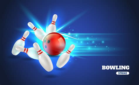 Bowling Strike Illustration 465979 Vector Art at Vecteezy