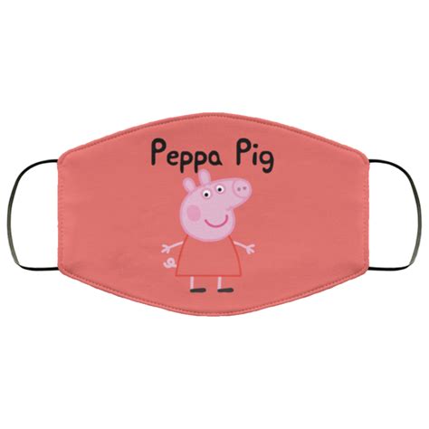 Peppa Pig face mask Reusable, Washable - Rockatee