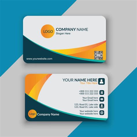 Business cards design 47763264 Vector Art at Vecteezy