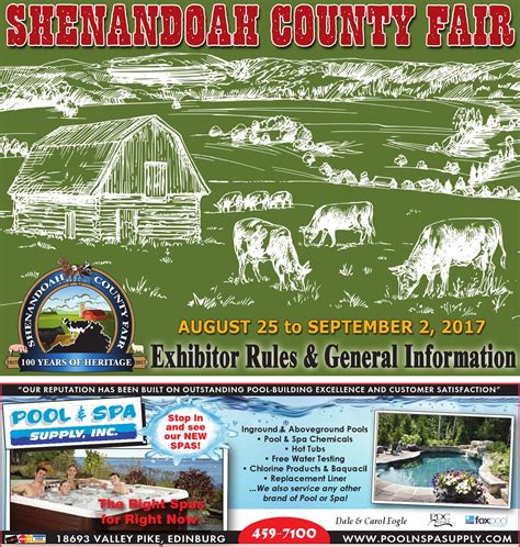 Shenandoah County Fair Catalog 2017 by Northern Virginia Daily - Issuu