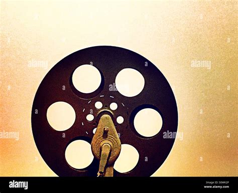 Vintage movie reel Stock Photo - Alamy