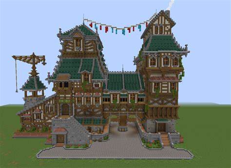 Exterior Minecraft Library Design