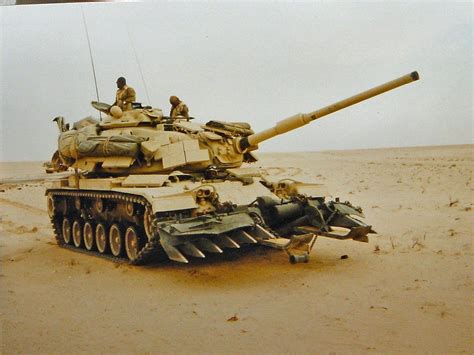 bmashina: “Tank M60A3 of the 1st us battalion, the input of the operation “desert Storm”, 1991 ...