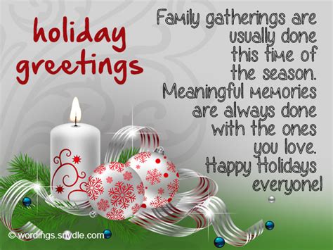 Happy Holiday Greetings, Messages and Wishes – Wordings and Messages