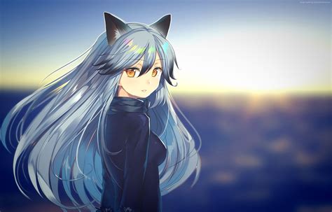 Silver Fox Anime Girl Wallpapers - Wallpaper Cave