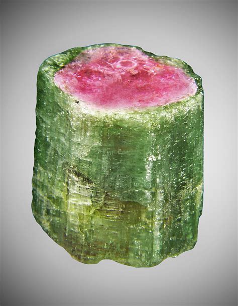 log: Watermelon Tourmaline