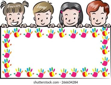 Clasping Hands Clipart Border