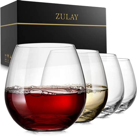 Stemless Wine Glasses Set | Stemless wine glasses, Wine glasses, Stemless