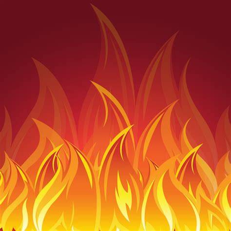 Free Vector | Fire background design