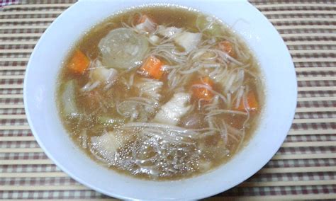 Misua Noodles / Miswa Soup with Patola